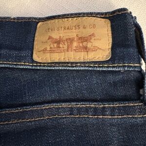 Levi's Dark Blue Denim Jeans